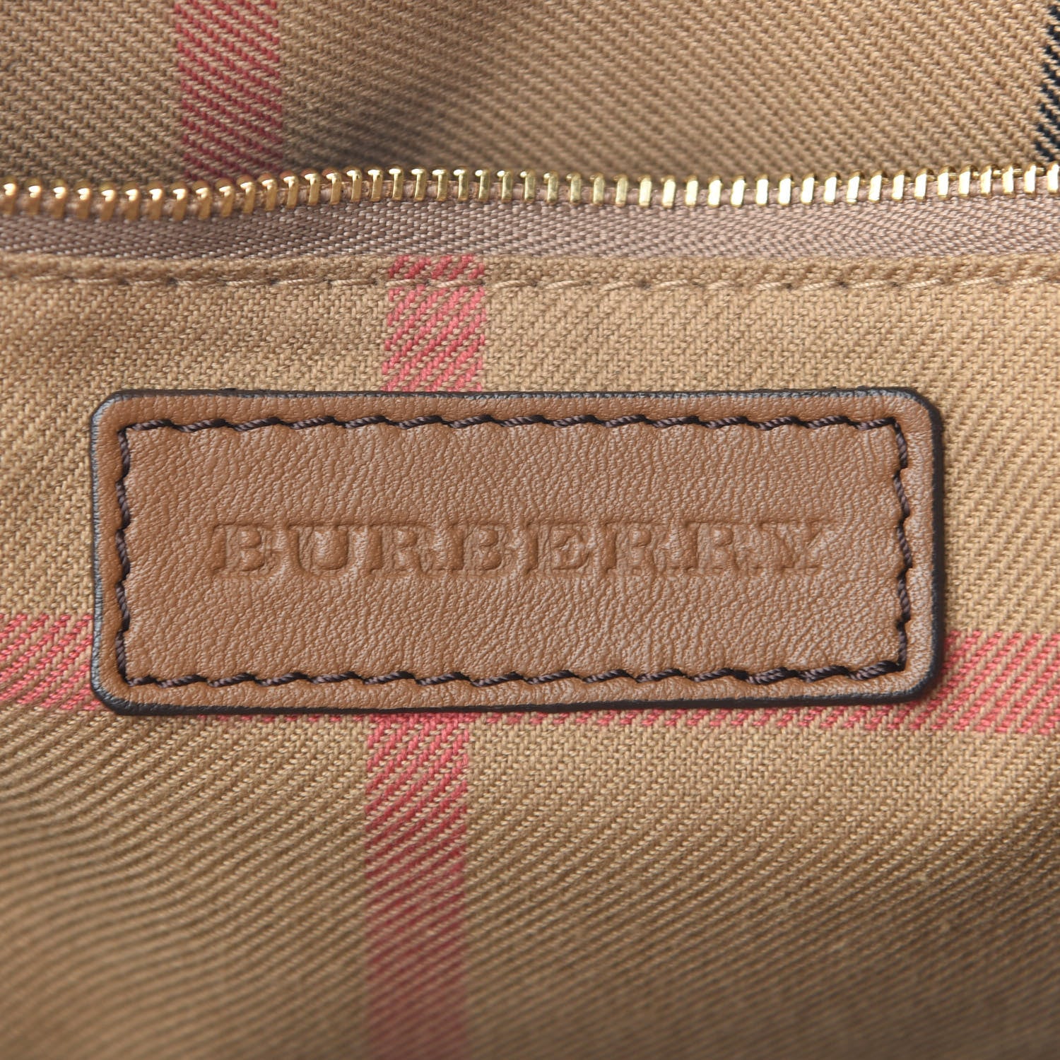 Burberry Bridle Calfskin Broguing Small Blaze Satchel Brown 8 of 10