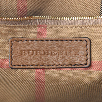Burberry Bridle Calfskin Broguing Small Blaze Satchel Brown 8 of 10