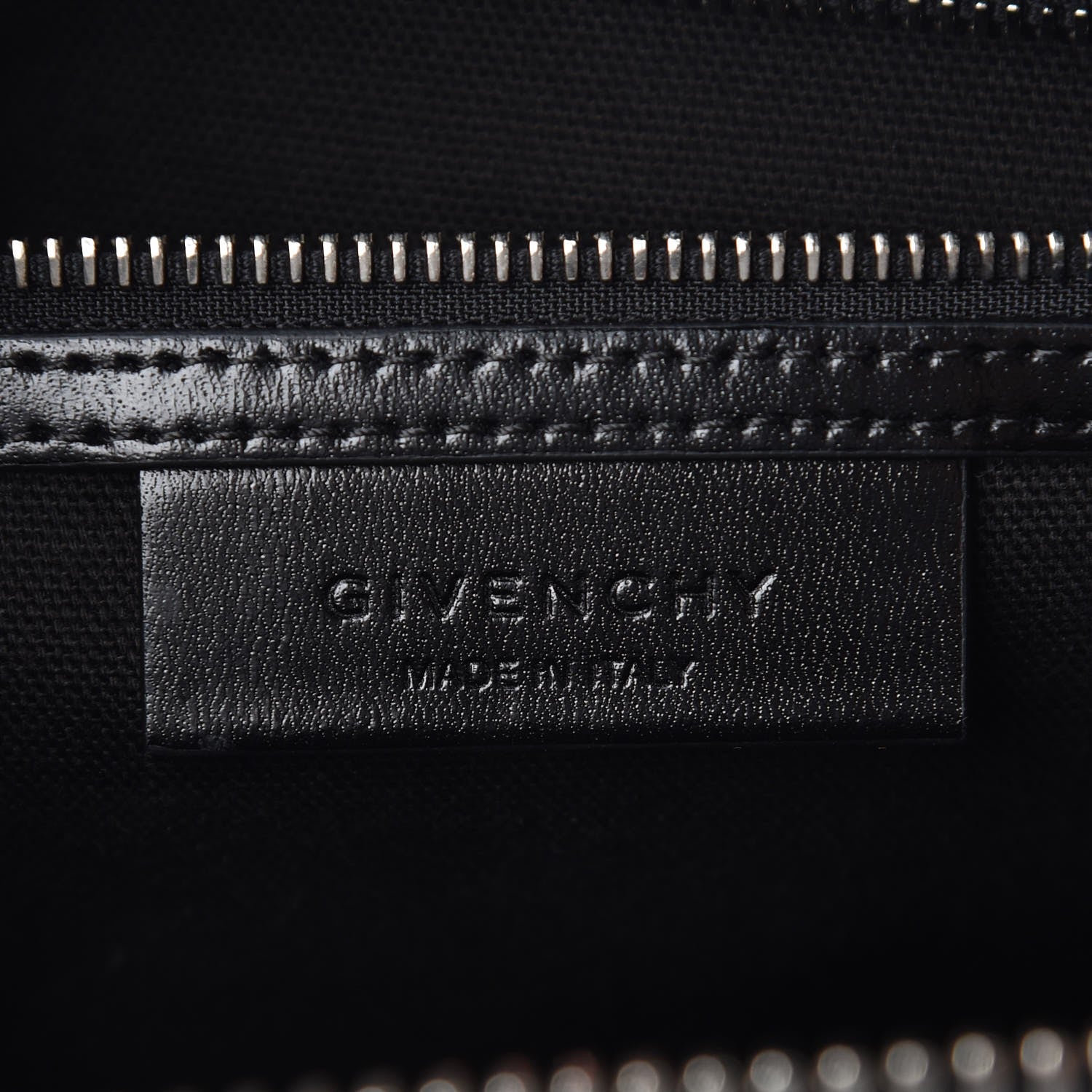 Givenchy Shiny Lord Calfskin Medium Antigona Black 7 of 8