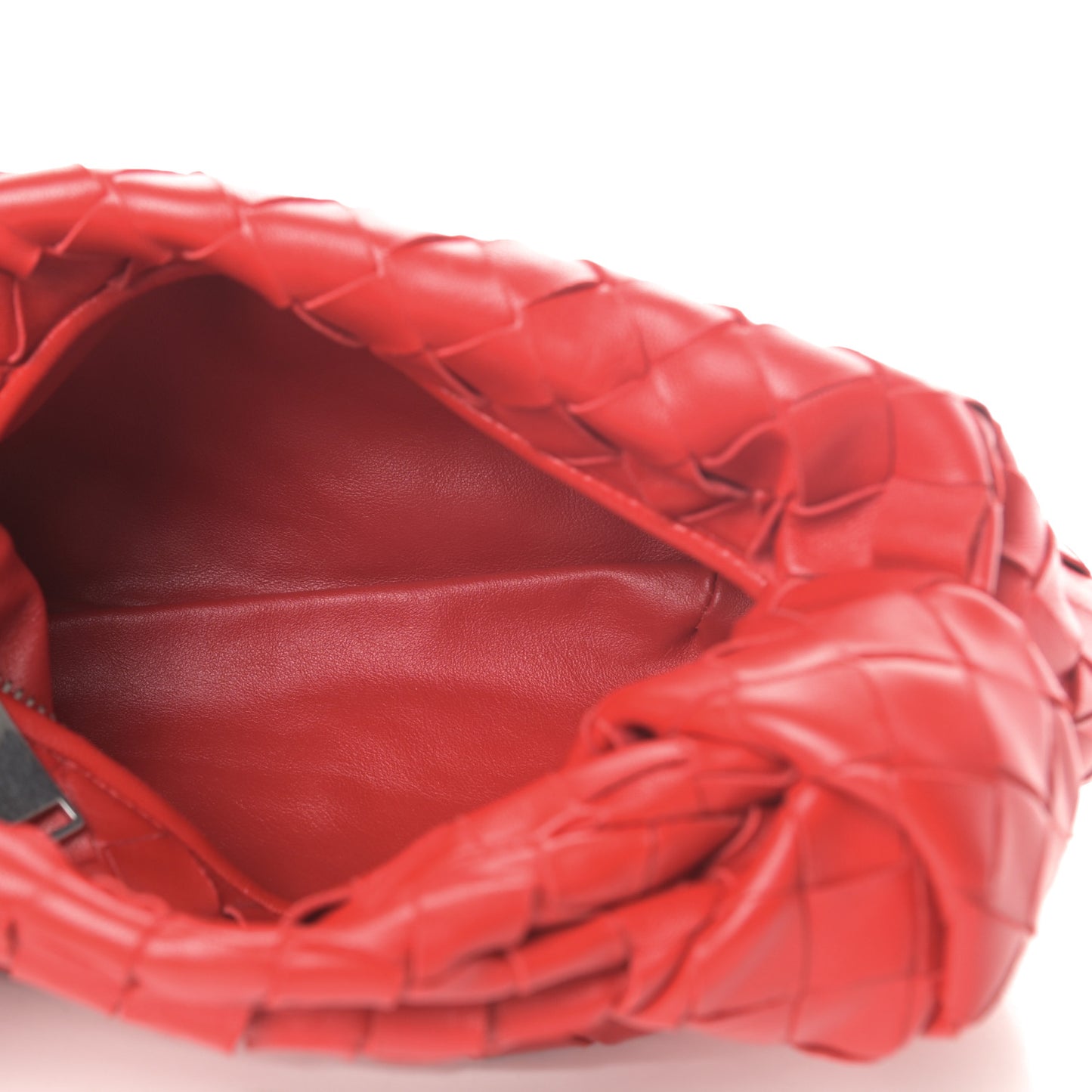 Nappa Intrecciato Mini Jodie Red