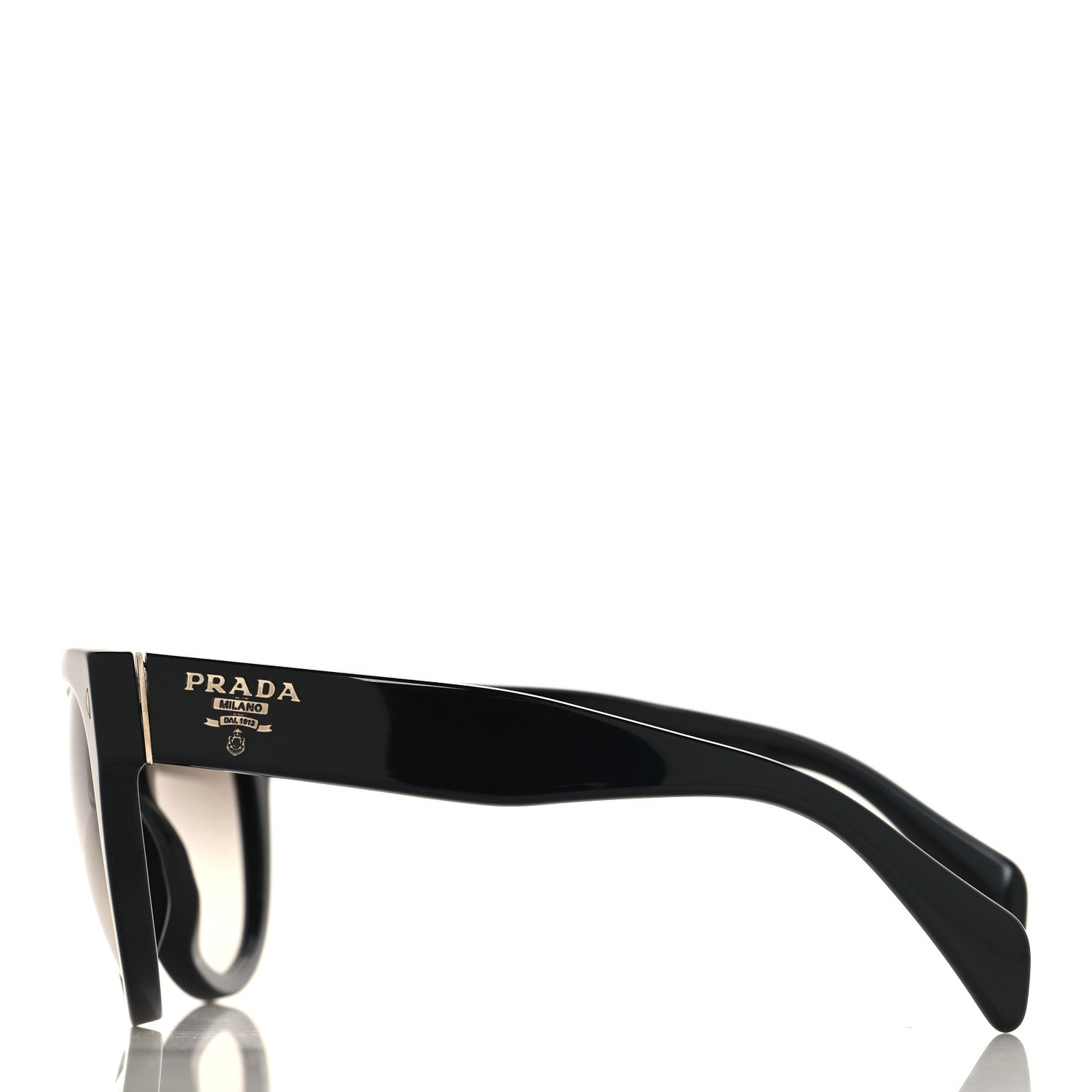 Prada Sunglasses SPR 17O Black 3 of 7