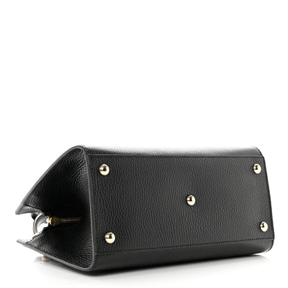 Gucci Dollar Calfskin Medium Soho Top Handle Satchel Black 4 of 9