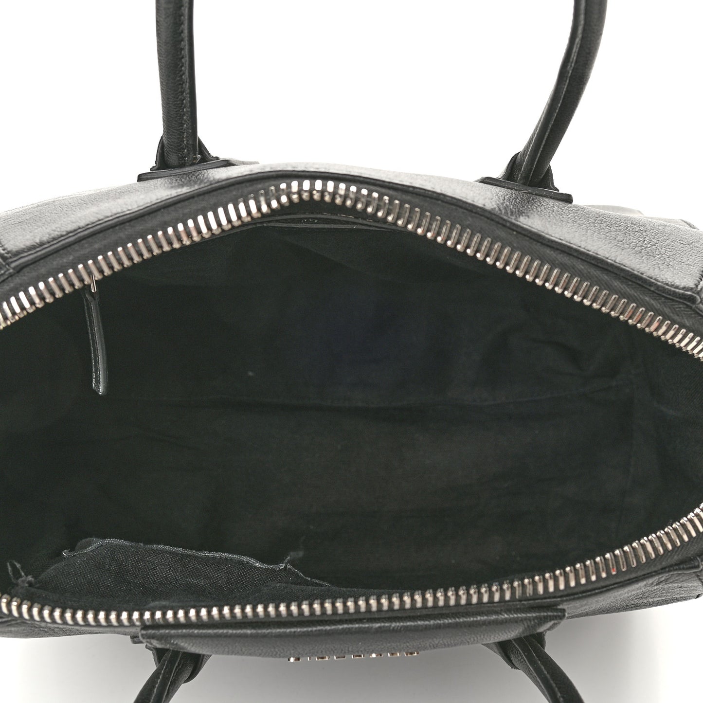 Sugar Goatskin Medium Antigona Black
