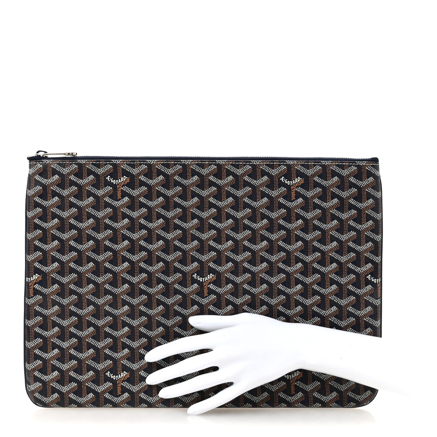 Goyard Goyardine Senat Pochette GM Navy 2 of 7