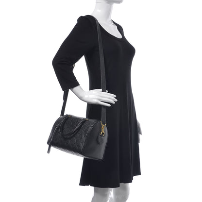 Louis Vuitton Empreinte Speedy Bandouliere 25 NM Black 2 of 14
