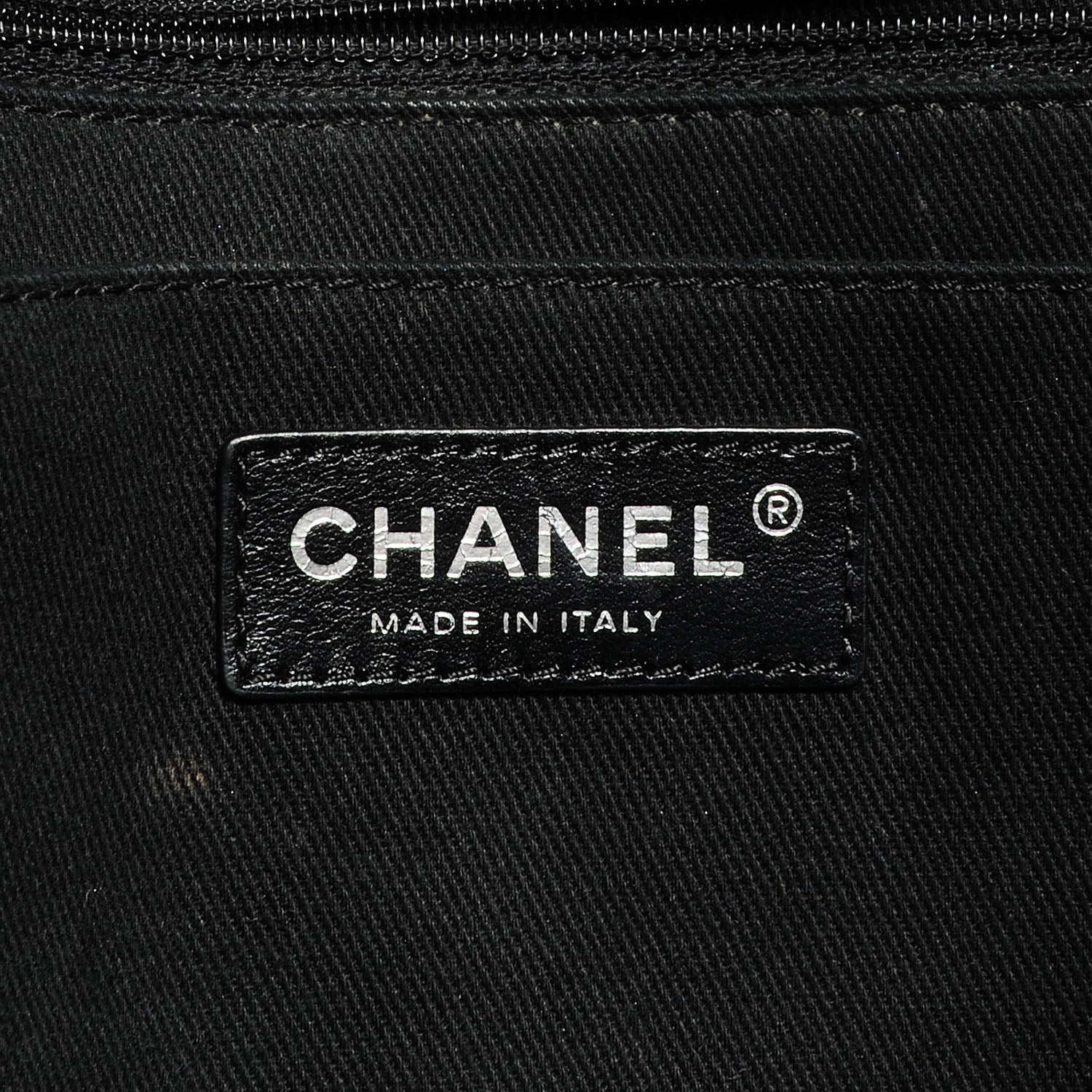 Chanel Vinyl Quilted In the Business Flap Bag Black 7 of 8