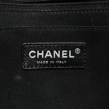 Chanel Vinyl Quilted In the Business Flap Bag Black 7 of 8