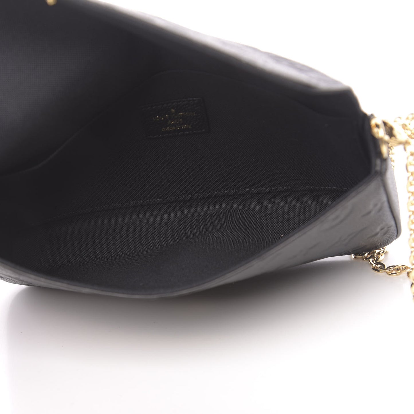 Empreinte Pochette Felicie Chain Wallet Black