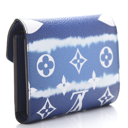 Louis Vuitton Monogram Escale Victorine Wallet Blue 3 of 7