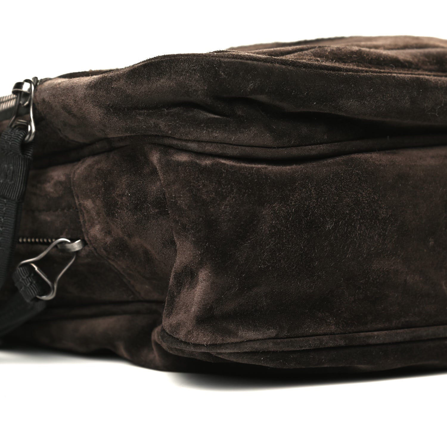 Lanvin Suede Shoulder Bag Brown 8 of 10