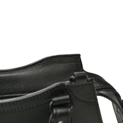 Balenciaga Smooth Calfskin Neo Classic Black Hardware Mini City Black 14 of 14