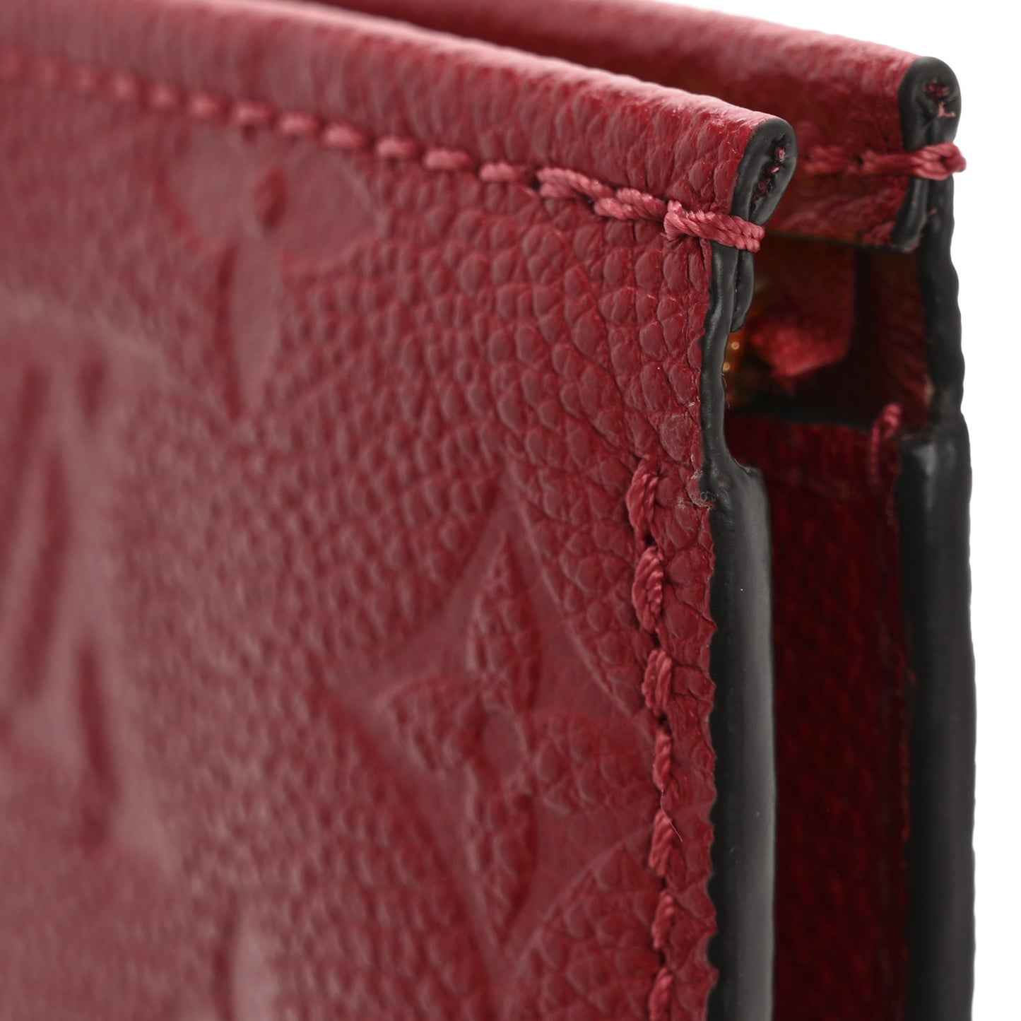 Empreinte Monogram Toiletry Pouch 26 Scarlet