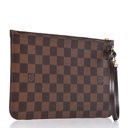 Louis Vuitton Damier Ebene Neverfull MM GM Pochette 3 of 7