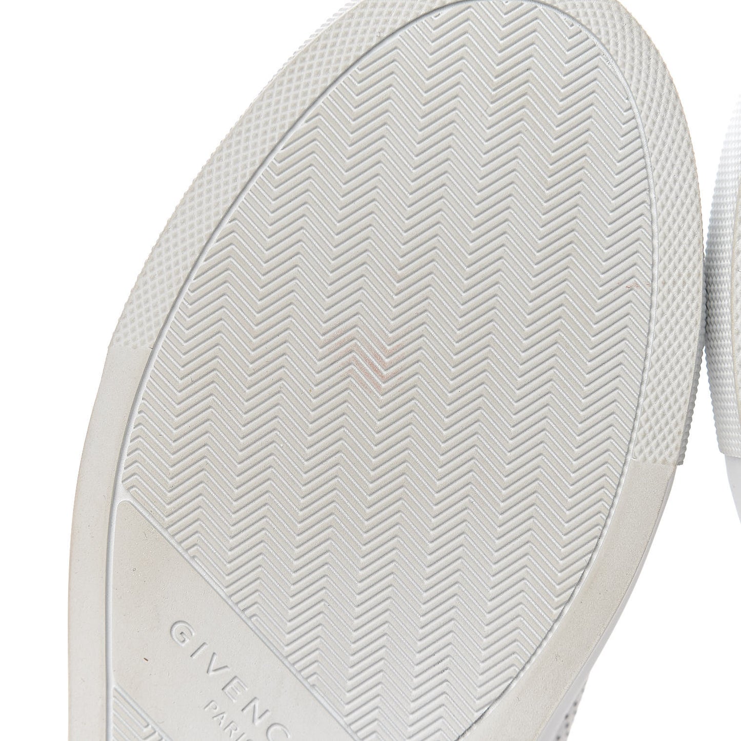 Calfskin Perforated Womens Urban Street Sneakers 37.5 White
