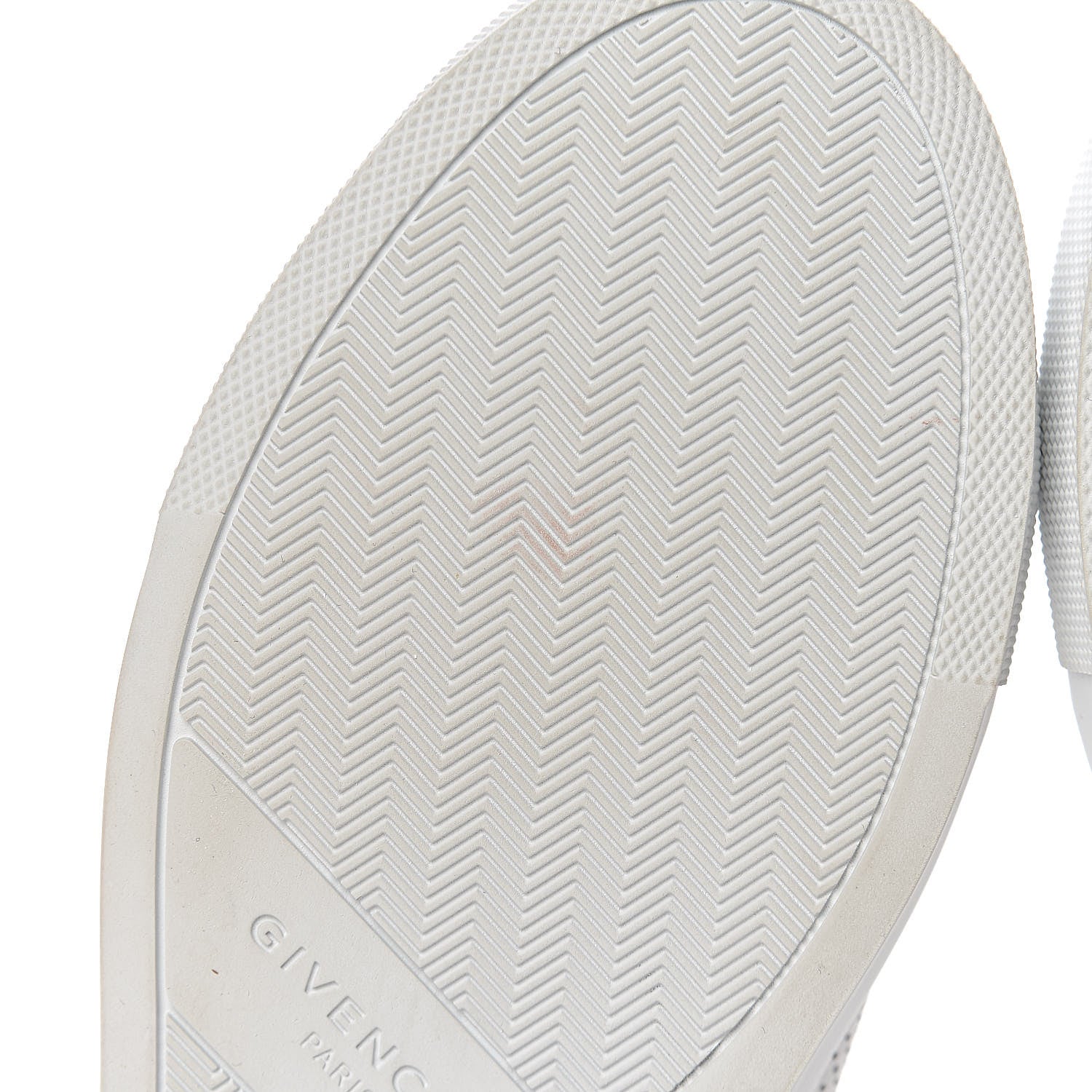Givenchy Calfskin Perforated Womens Urban Street Sneakers 37.5 White 9 of 17