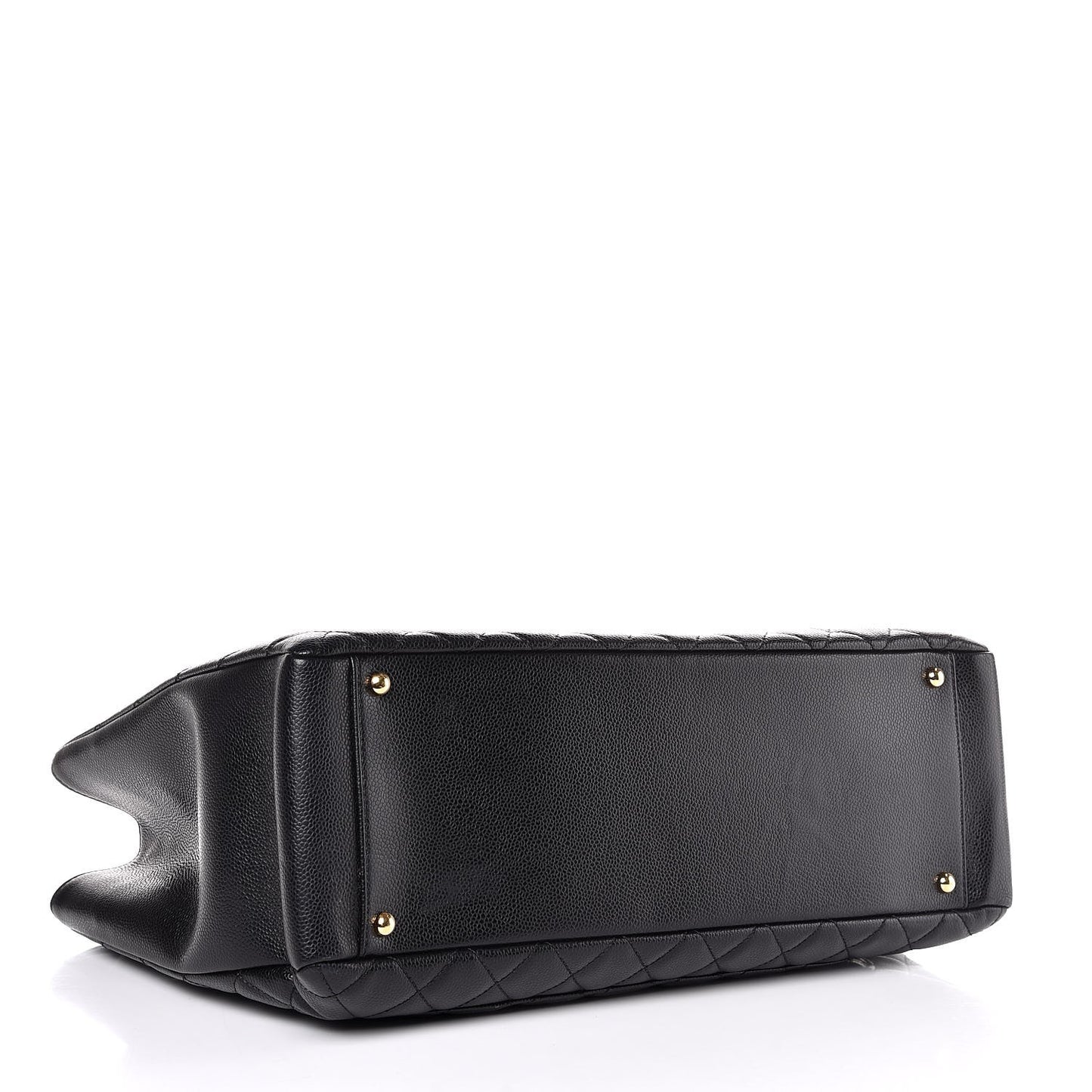 Caviar Quilted XL Grand Shopping Tote GST Black