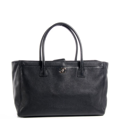 Chanel Calfskin Cerf Shopper Tote Black 1 of 8