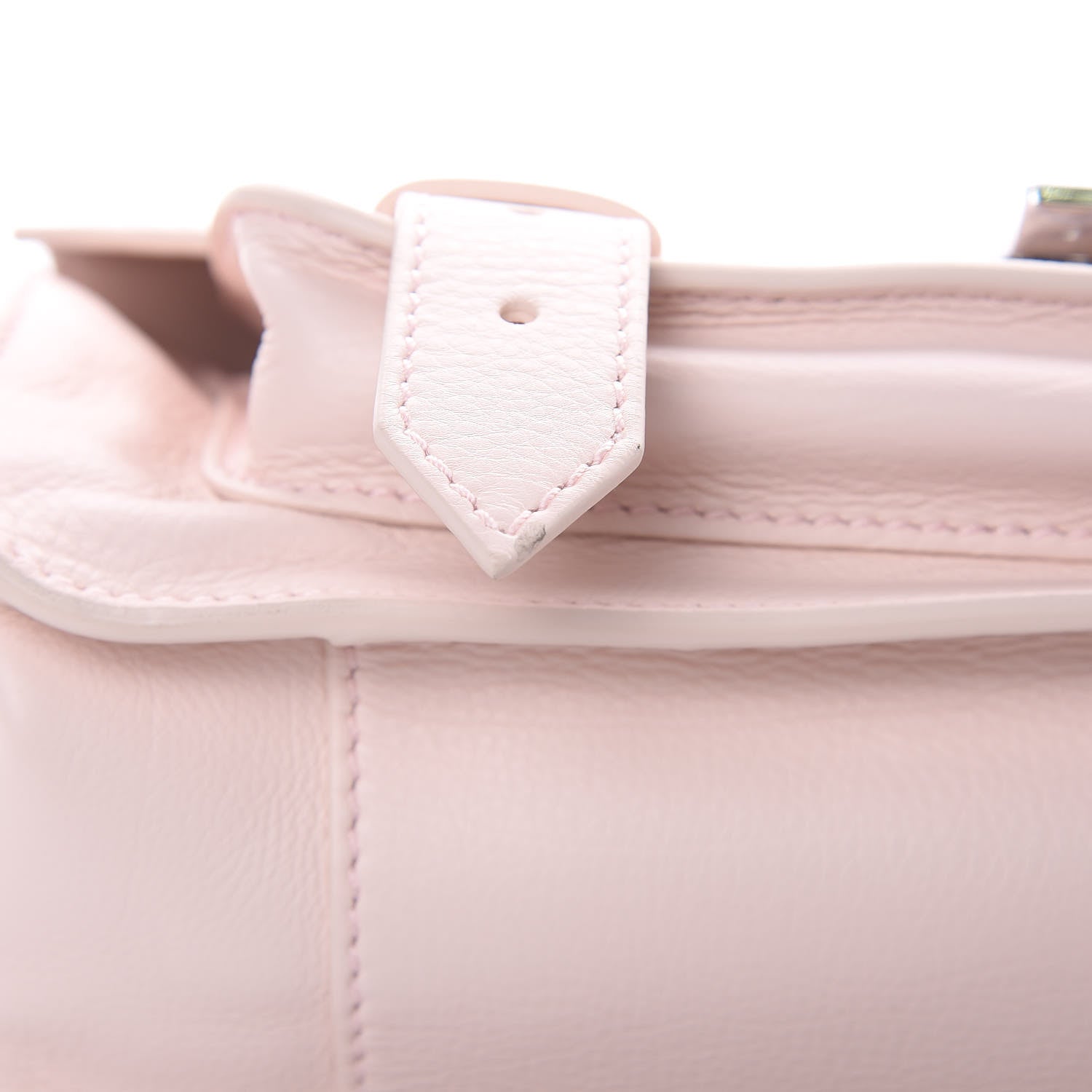 Proenza Schouler Grainy Calfskin Tiny PS1 Satchel Rose Quartz 9 of 9