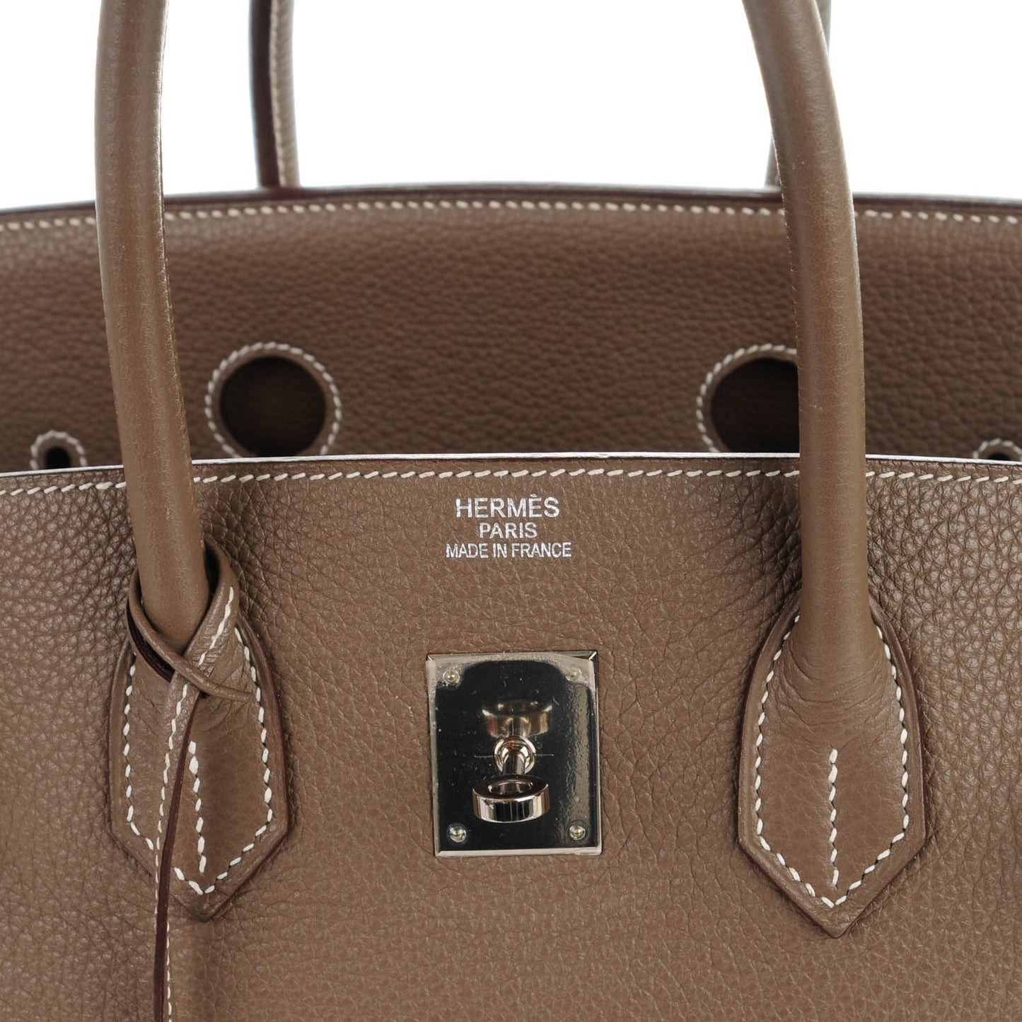 Taurillon Clemence Birkin 35 Etoupe