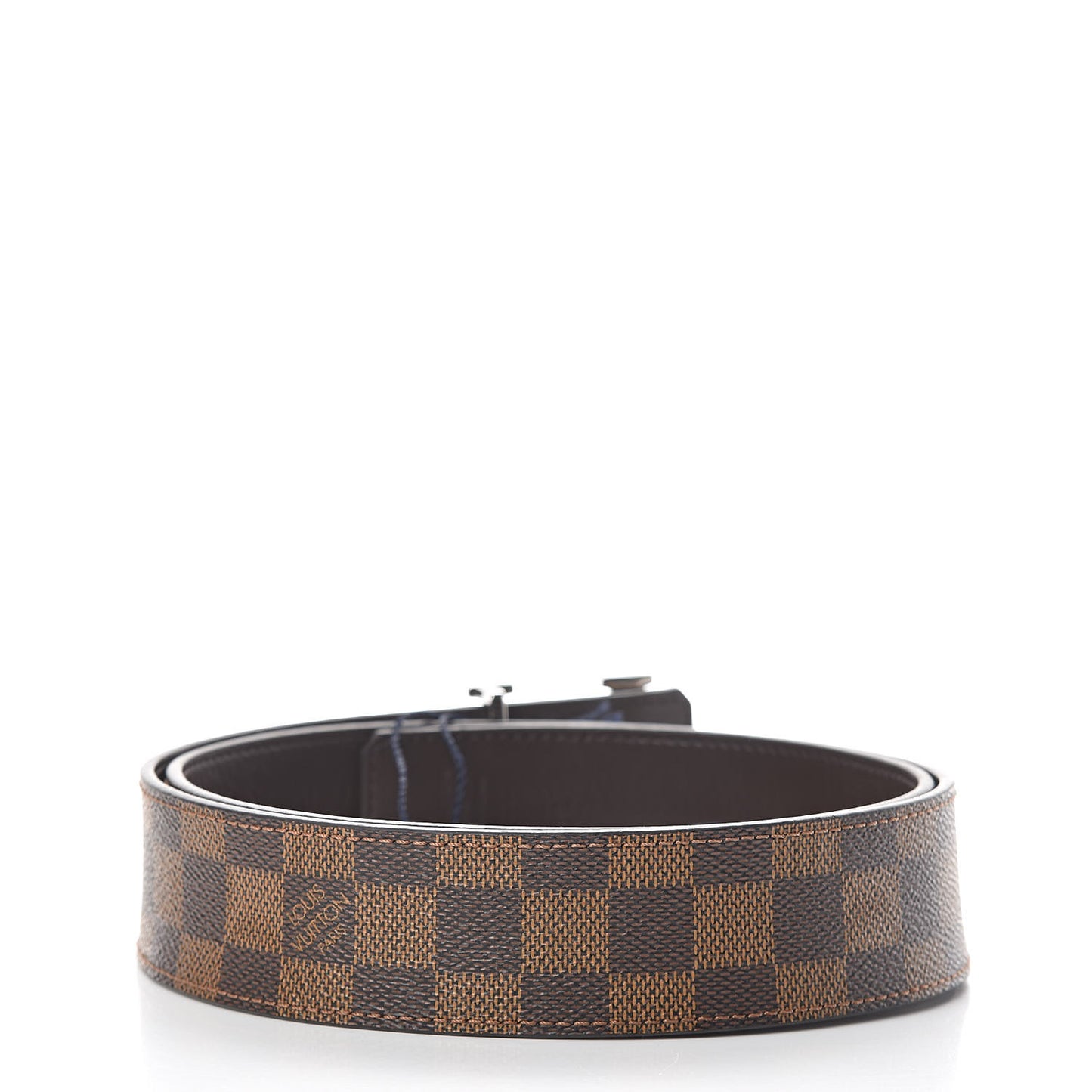 Damier Ebene 40mm LV Initiales Belt 90 36