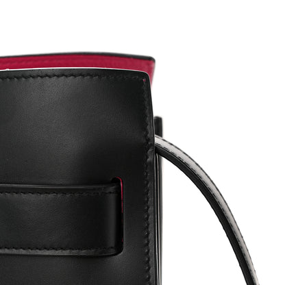 Saint Laurent Calfskin Small Sac De Jour Black Fuchsia 11 of 12
