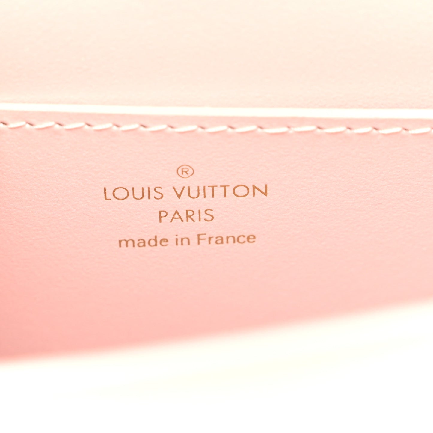 Calfskin Twist Chain Shoulder Bag PM Shaded Pink