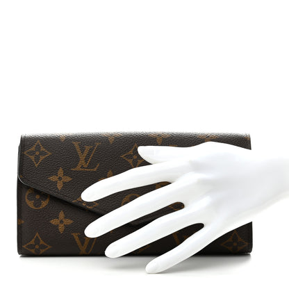 Louis Vuitton Monogram Sarah Wallet NM Fuchsia 2 of 7