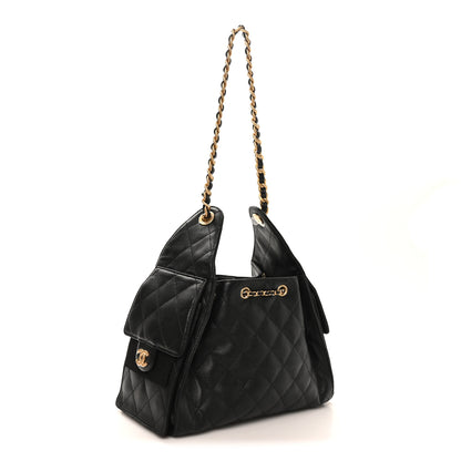 Chanel Caviar Quilted Small Chanel 25 Handbag Black 3 of 10