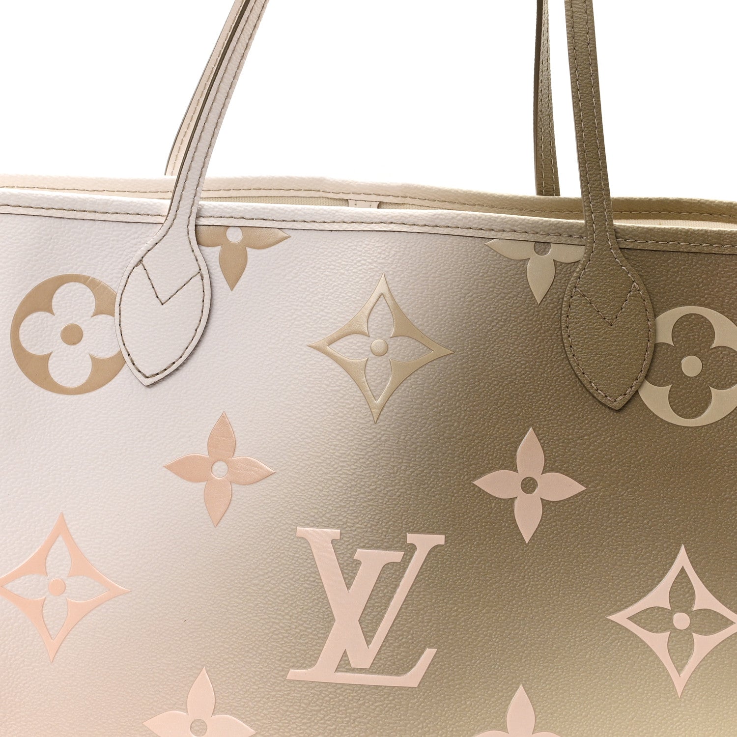 Louis Vuitton Monogram Giant Spring In The City Neverfull MM Sunset Kaki 7 of 10