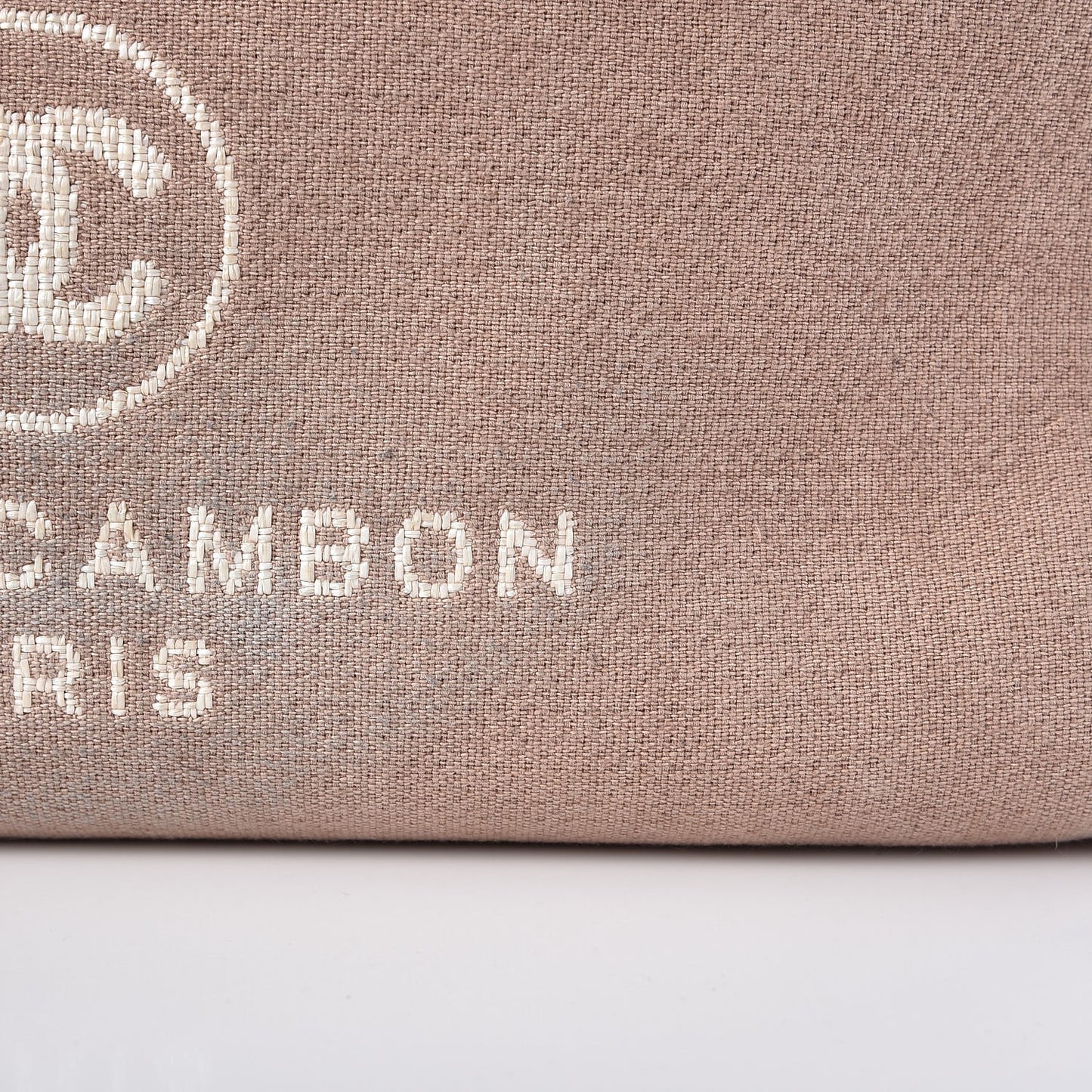 Canvas Large Deauville Tote Ecru