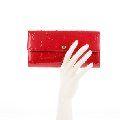 Louis Vuitton Vernis Sarah Wallet Pomme D'Amour 2 of 7