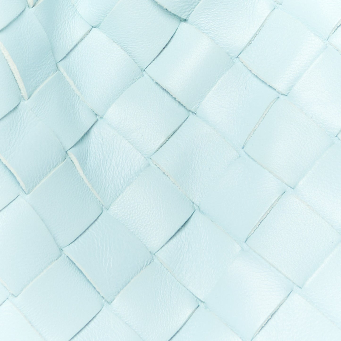 Nappa Intrecciato Teen Pouch Pale Blue