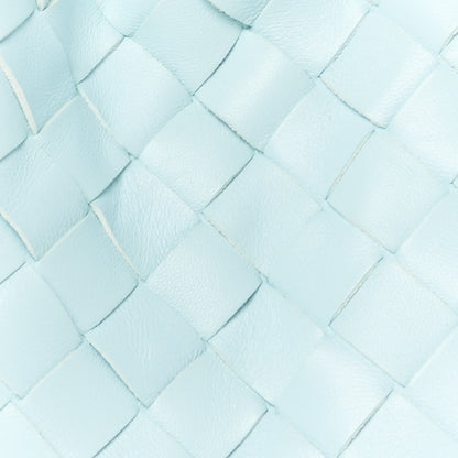 Bottega Veneta Nappa Intrecciato Teen Pouch Pale Blue 9 of 9