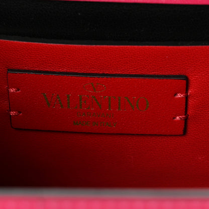 Valentino Garavani Smooth Calfskin Micro VSling Shoulder Bag Fuchsia 5 of 8