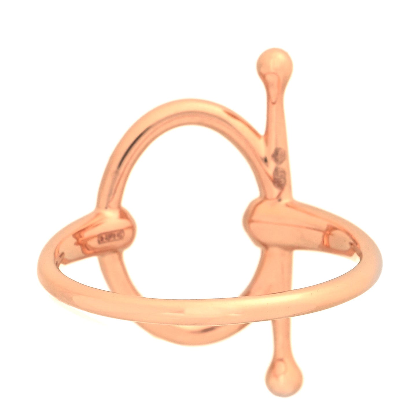 18K Rose Gold PM Filet D'Or Ring 54 6.75