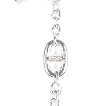 Hermes Sterling Silver Farandole Necklace 120 4 of 5