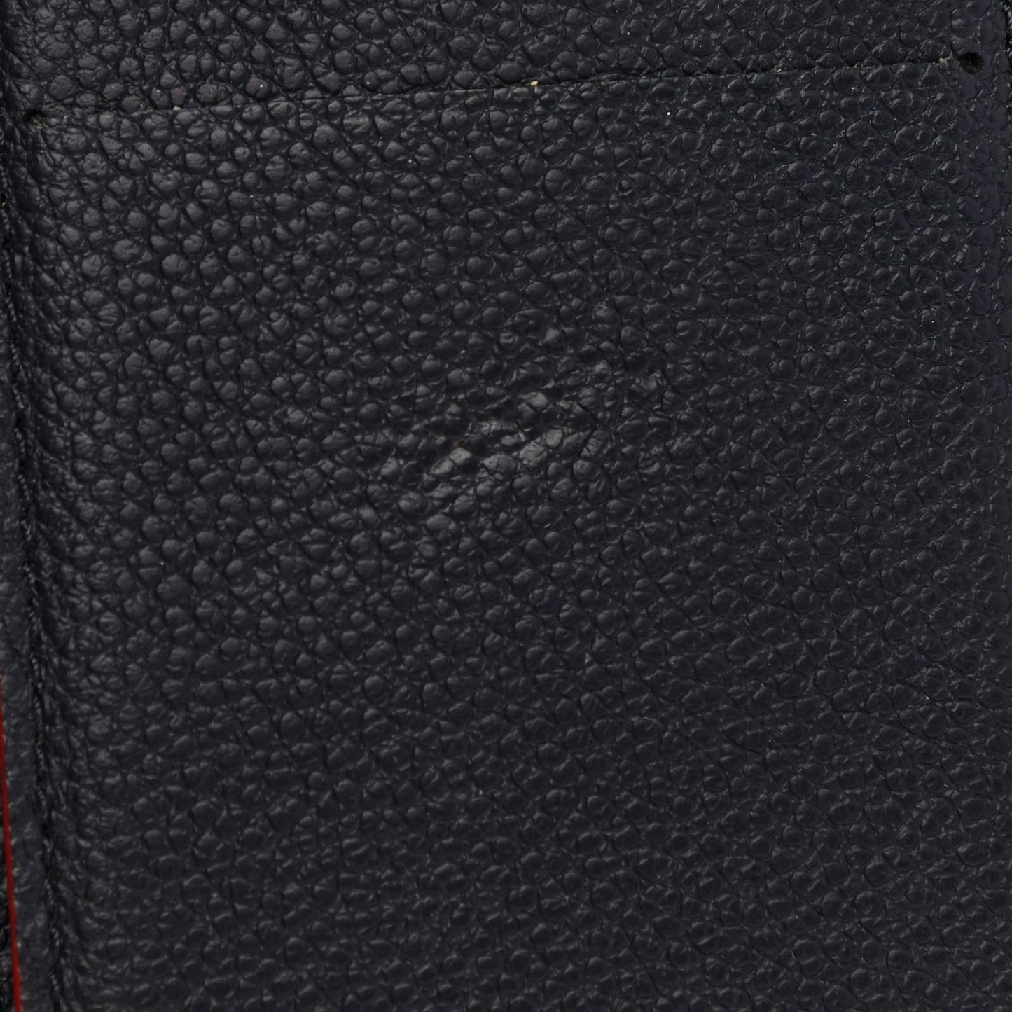 Empreinte Victorine Wallet Marine Rouge
