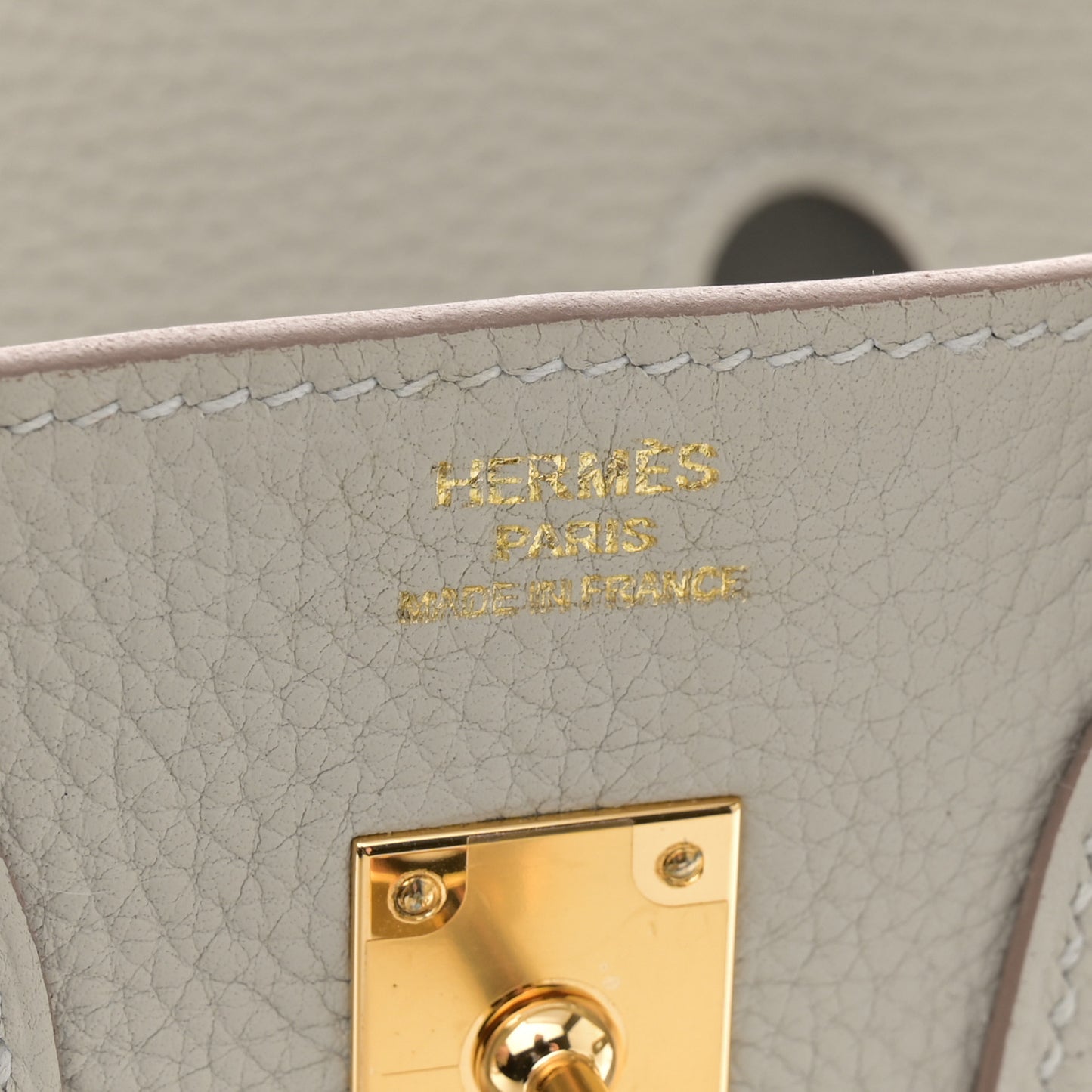 Togo Birkin 25 Gris Perle