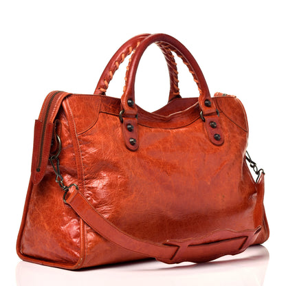 Balenciaga Chevre Classic Hardware City Rouille 4 of 9