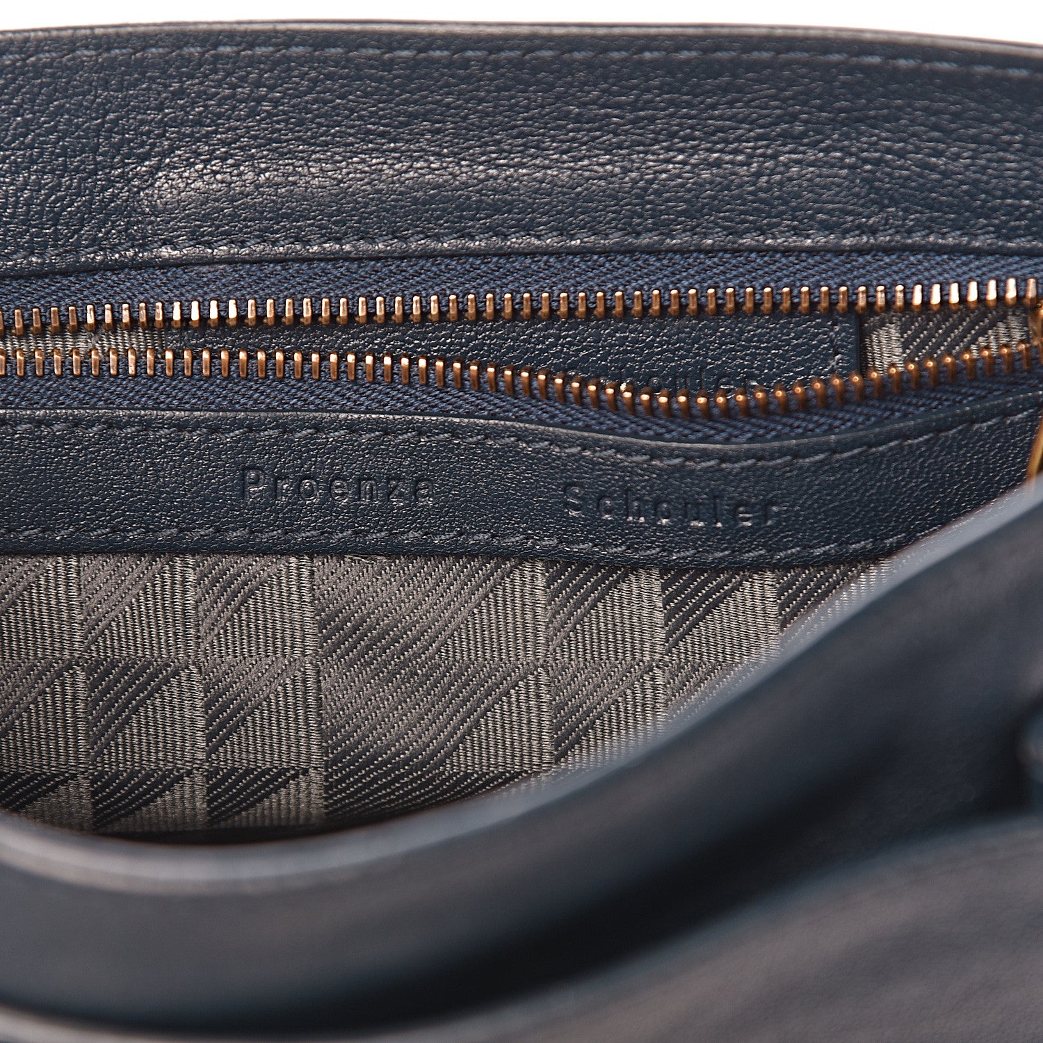 Proenza Schouler Lambskin PS1 Mini Crossbody Bag Indigo 6 of 13