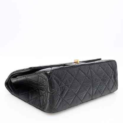 Chanel Aged Calfskin Quilted 2.55 Reissue 226 Flap Black 4 of 10