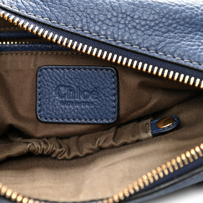 Chloe Calfskin Medium Marcie Satchel Blue 6 of 11