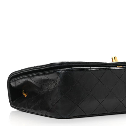 Chanel Lambskin Quilted Small Single Flap Black 10 of 13