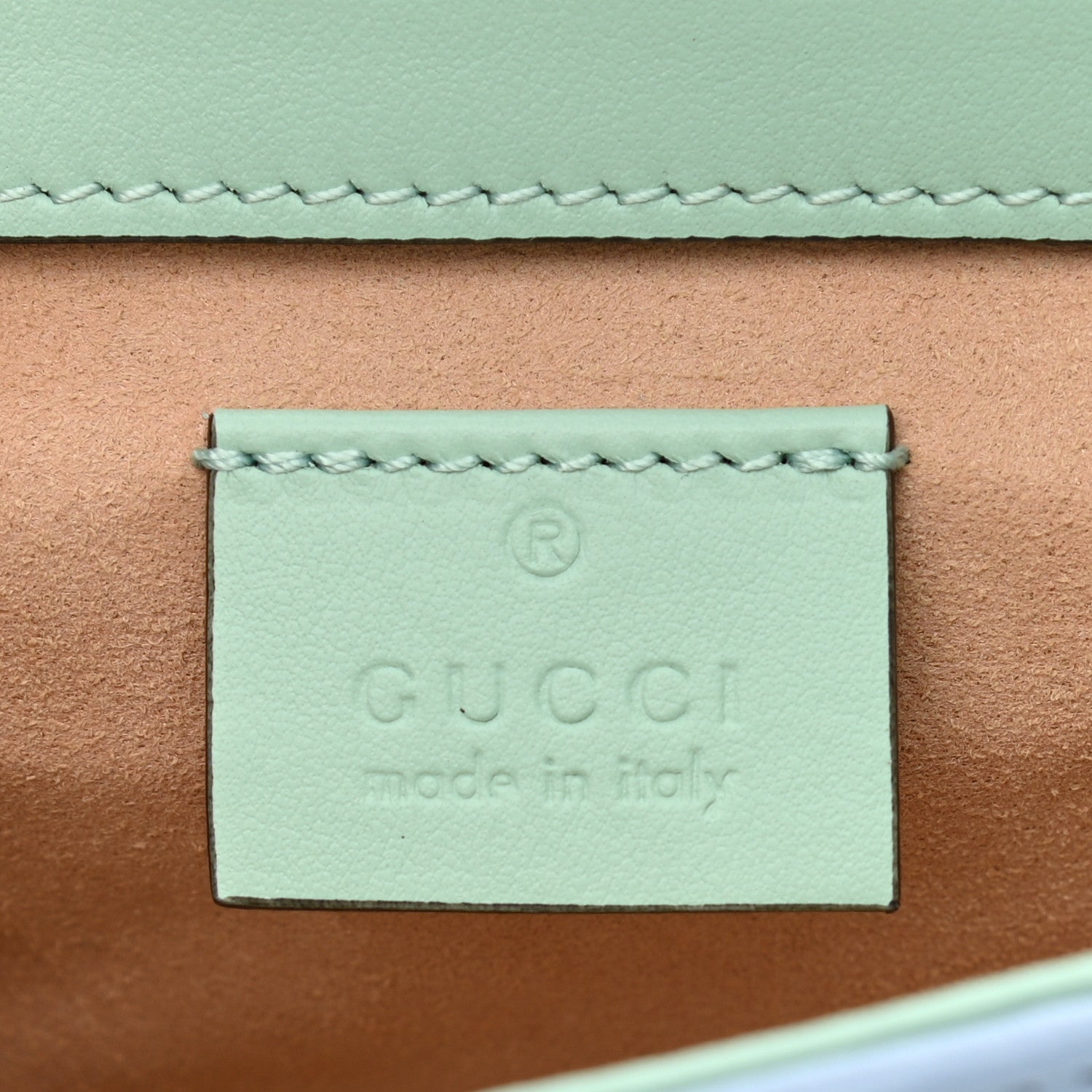 Gucci Calfskin Matelasse Diagonal Super Mini GG Marmont Shoulder Bag Multicolor Pastel 6 of 12