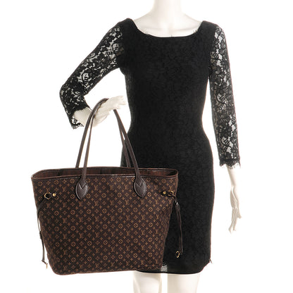Louis Vuitton Monogram Idylle Neverfull MM Fusain 2 of 13