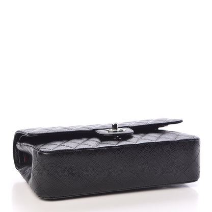 Chanel Caviar Quilted Medium Double Flap Black 4 of 10