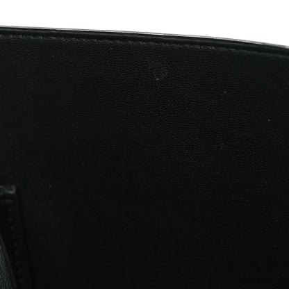 Jimmy Choo Grainy Calfskin Nine2Five East West Tote  Black 11 of 11