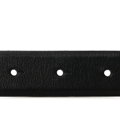 Chanel Calfskin CC Heart Belt 85 34 Black 3 of 7