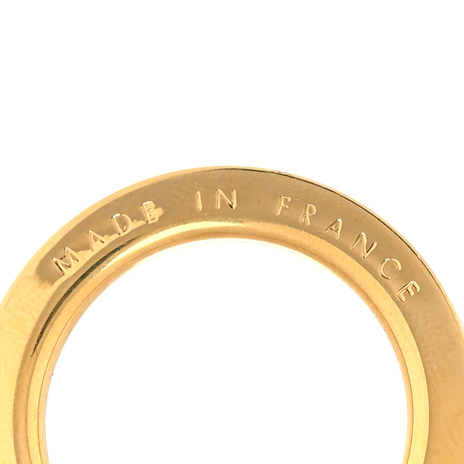 Louis Vuitton Pochette Extender Key Ring Gold 4 of 4
