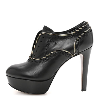 Louis Vuitton Calfskin Tomboy Platform Pumps 38 Black 1 of 10